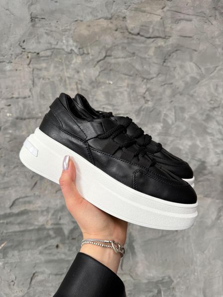 Черные женские кеды на белой подошве 3052646s2 фото